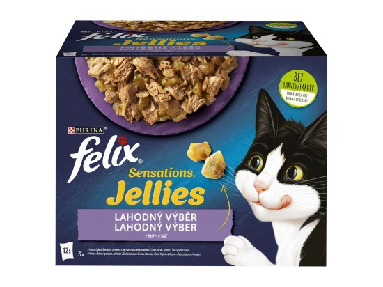 Felix kapsa (12x85g/kra) sens jellies