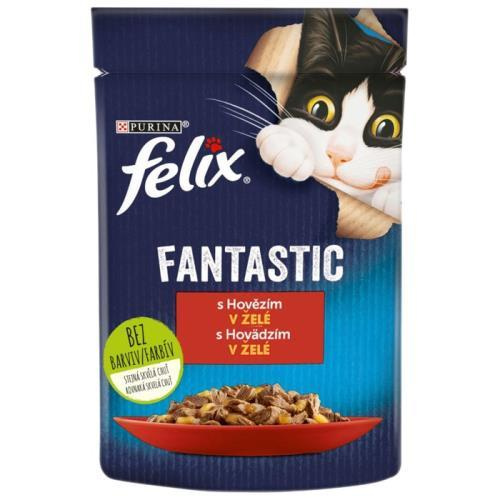 Felix cat kaps.-Fantastic hovězí v želé  85g