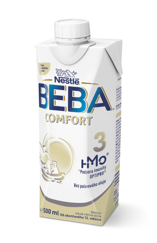 BEBA COMFORT 3 Liquid Tekutá mléčná výživa od 12.měsíce 500 ml