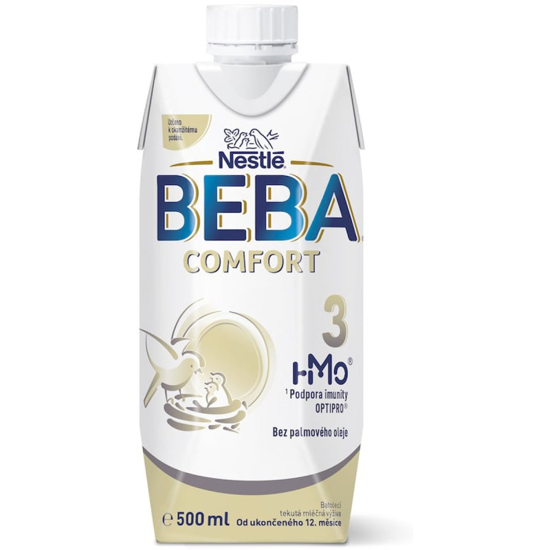 Beba Comfort 3 HM-O Batolecí tekutá mléčná výživa