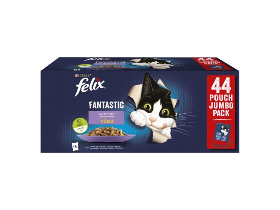 Felix cat kaps.-Fant.Multipack mas.výběr v želé 44 x 85 g