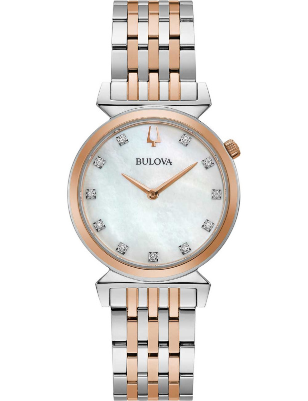 Bulova 98P192 Regatta 11 Diamonds 30mm 3ATM