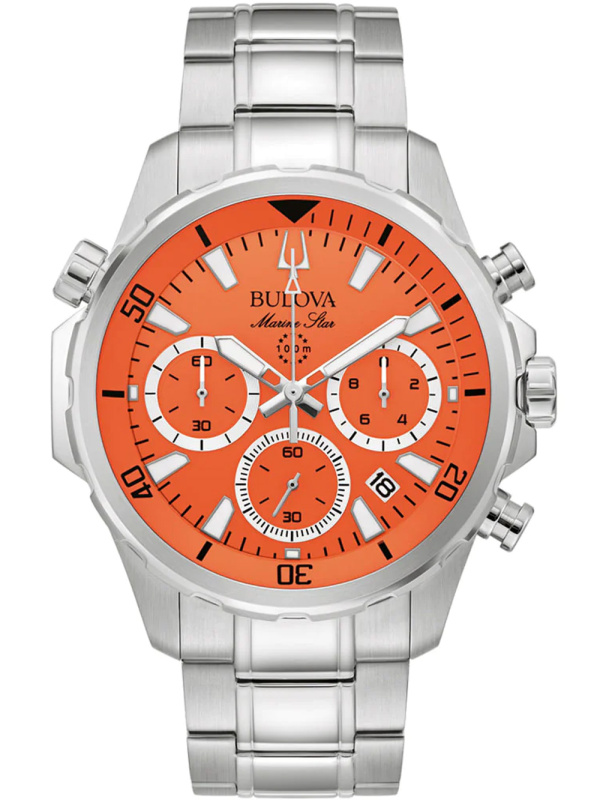 Bulova 96B395 Mens Watch Marine Star Chronograph 47mm