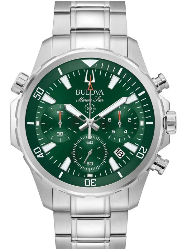 Bulova 96B396 Mens Watch Marine Star Chronograph 47mm