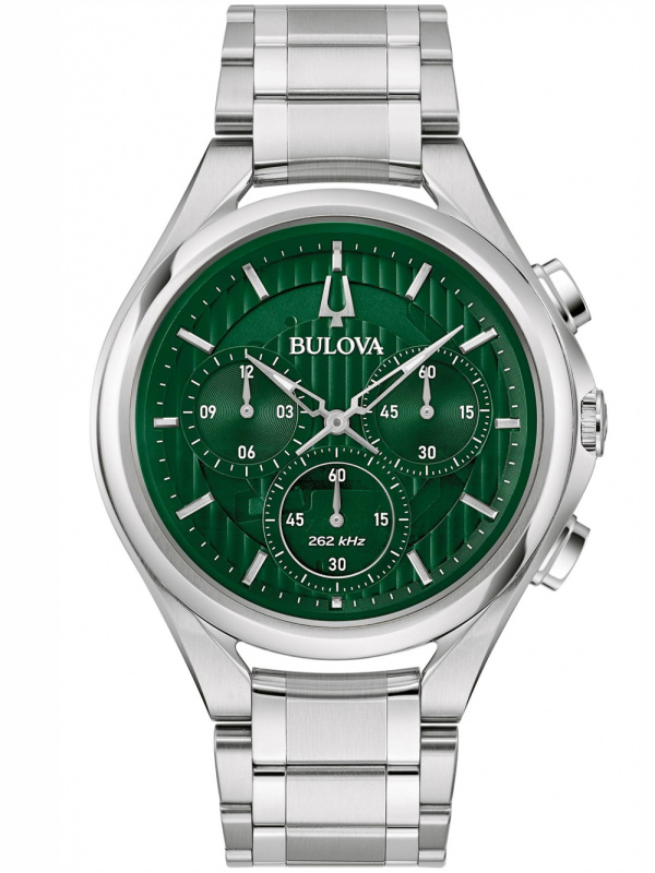 Bulova 96A297 Mens Watch Curv Chronograph 45mm