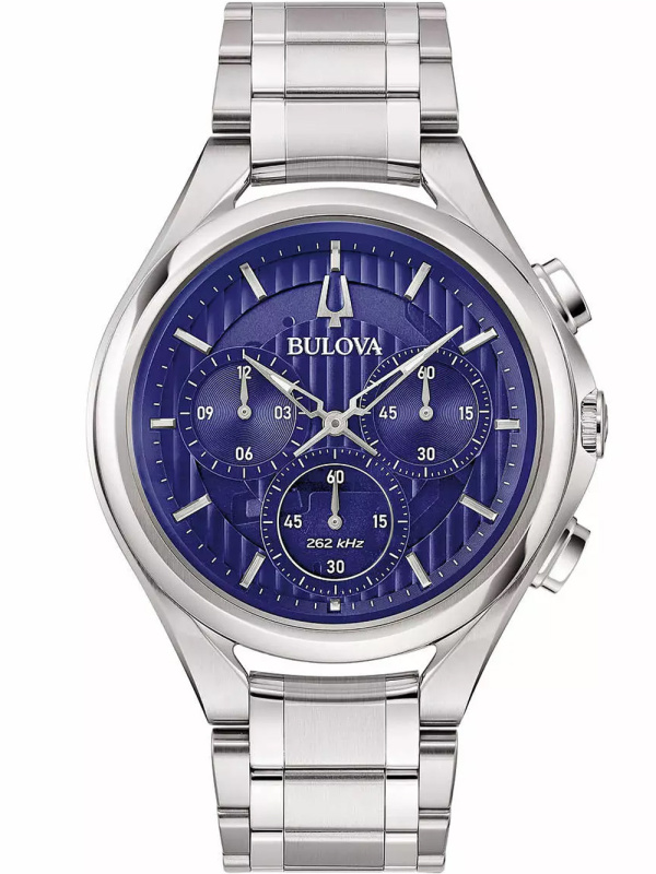 Bulova 96A302 Mens Watch Curv Chronograph 45mm