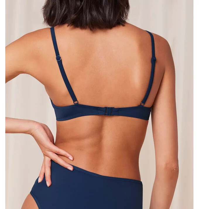 Dámská plavková podprsenka Summer Mix & Match WHU 01 sd 00RA tmavě modrá - Triumph 44C