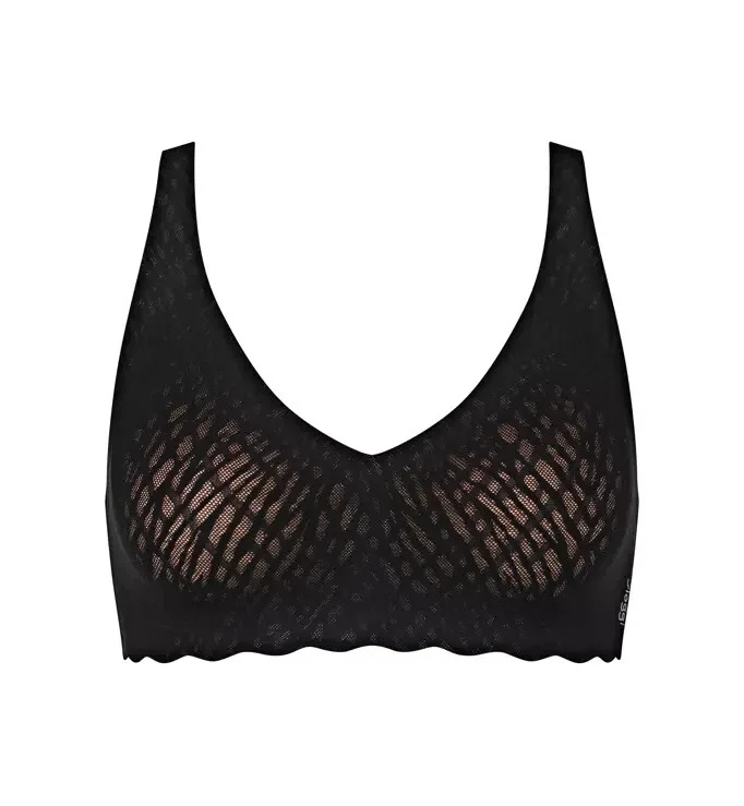Dámská podprsenka ZERO Feel Bliss Soft bra - Sloggi černá (0004) 000M