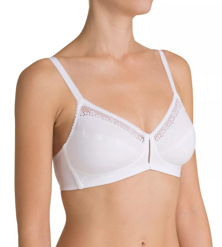 Dámská podprsenka Cotton Beauty N bílá - Triumph WHITE 75B