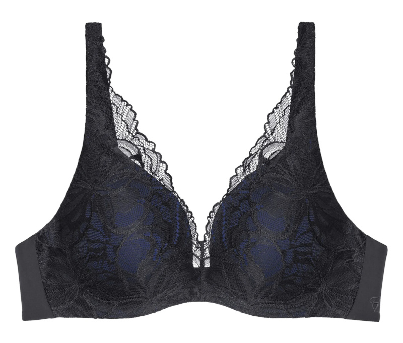 Podprsenka Triumph 10219710 Body Make-Up Illusion Lace WP Barva: Černá, Velikost: 85B