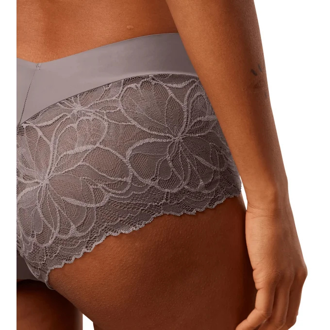 Dámské kalhotky Body Make-Up Illusion Lace Shorty - Triumph coffee sugar (3091) 0036