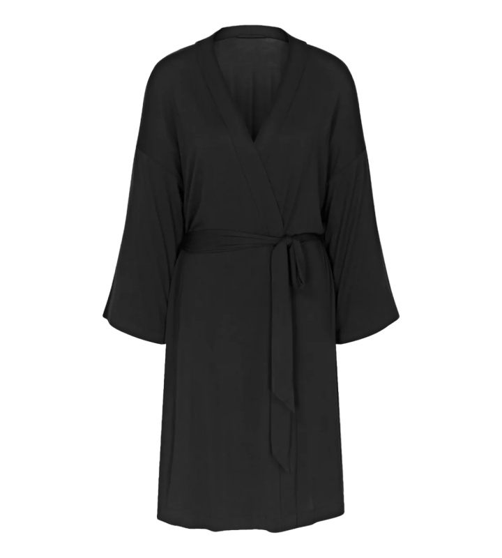Dámský župan Aura Spotlight Robe - Triumph černá (0004) 4042