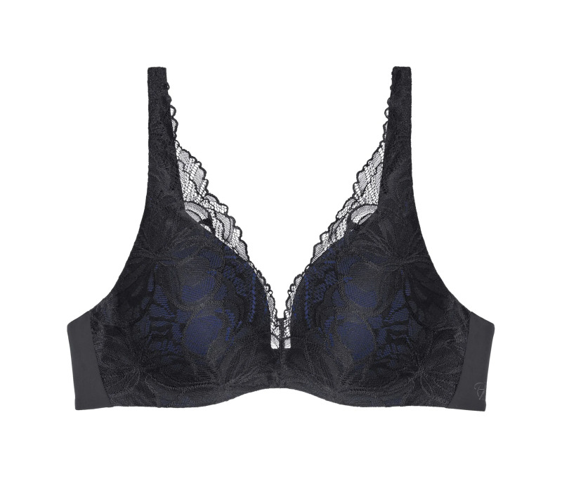 Podprsenka Triumph 10219710 Body Make-Up Illusion Lace WP Barva: Černá, Velikost: 90C