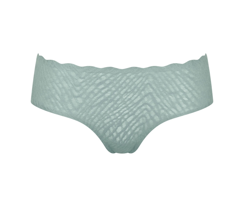 Bokové kalhotky sloggi ZERO Feel Bliss Hipster, misty turquoise