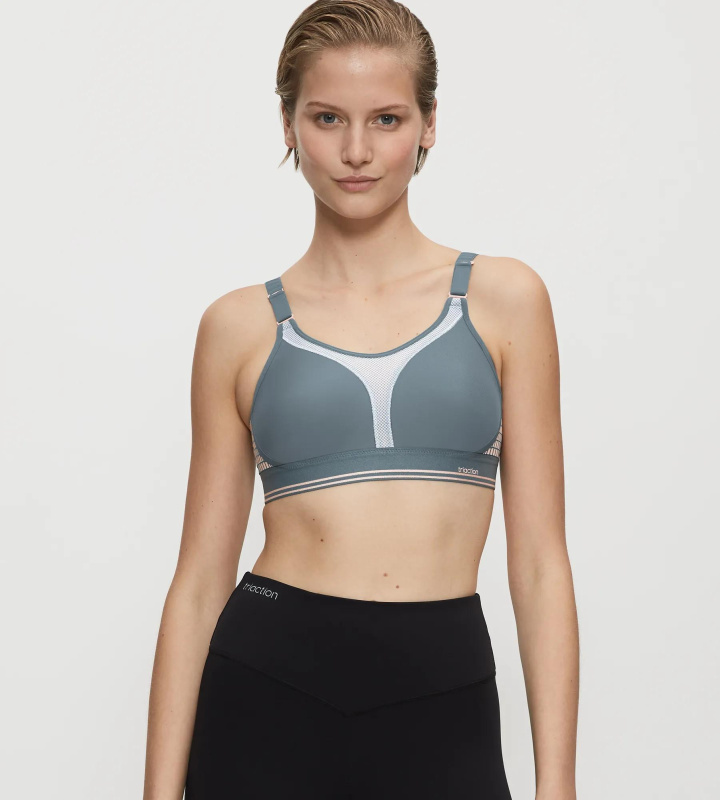 TRIACTION EXTREME LITE – lehká nevyztužená sportovní podprsenka s LYCRA® Triumph GREY 70F