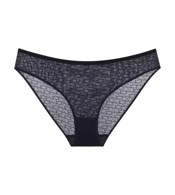 Dámské kalhotky Triumph Signature Sheer Tai EX - Triumph černá (0004) 044
