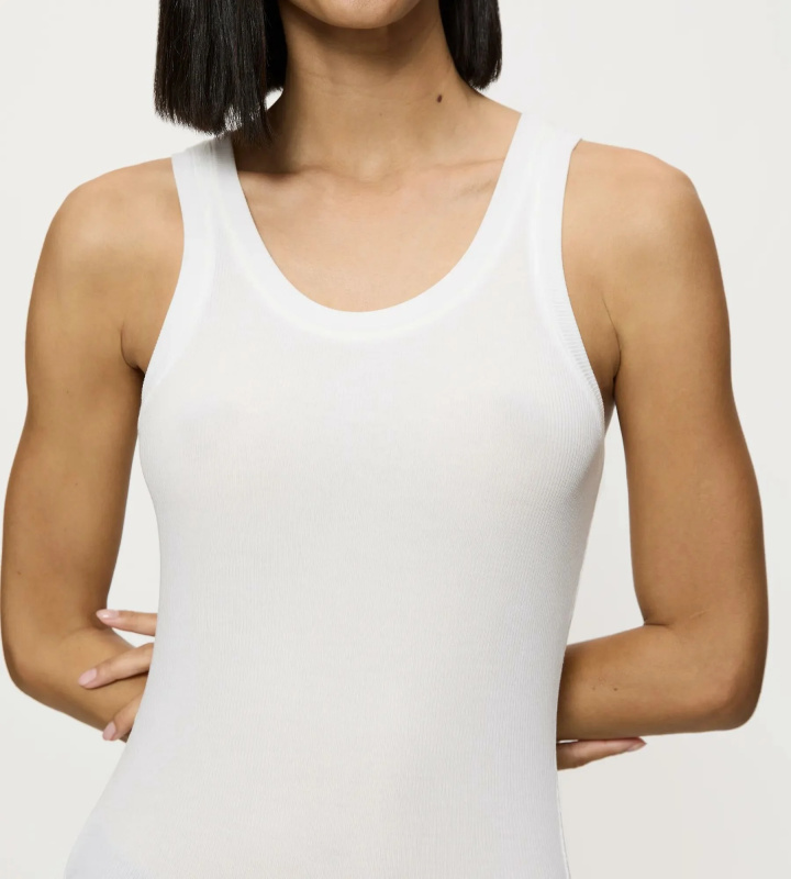 Dámský top Beauty Layers TOP NSL - Triumph hedvábně bílá (00GZ) 000M