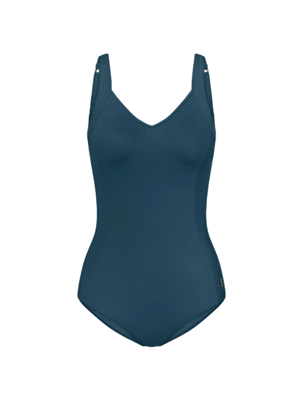 Dámské jednodílné plavky Summer Twist OW - Triumph tmavě zelená (00EN) 048E