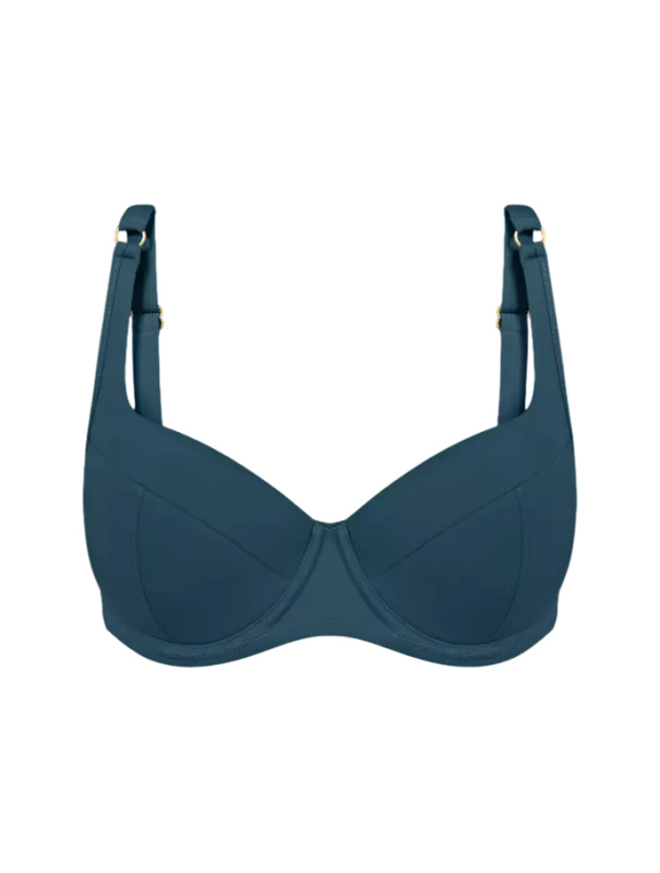 Dámská plavková podprsenka Summer Twist WP 02 - Triumph tmavě zelená (00EN) 042G