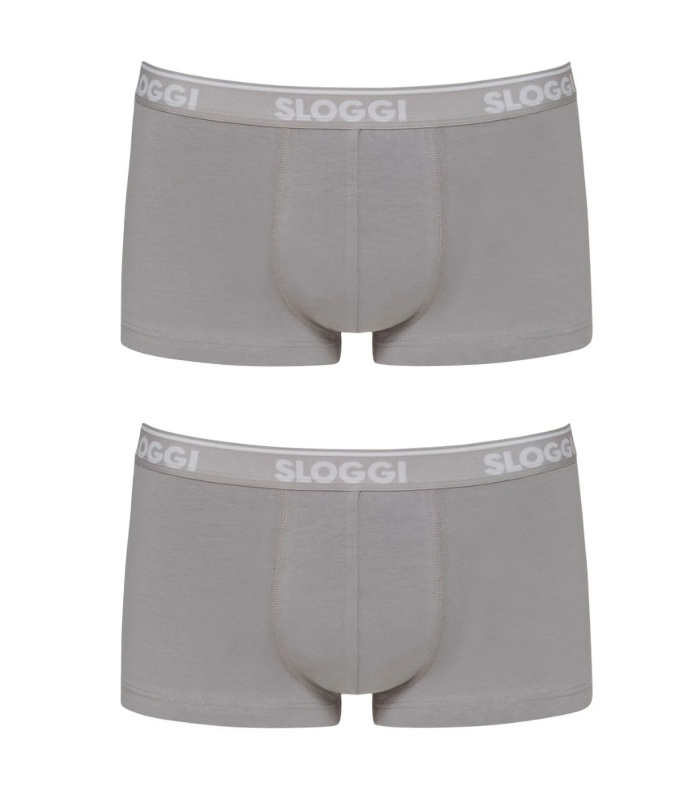 Boxerky Sloggi Men GO ABC Hipster 2P - Sloggi černá (0004) 000M