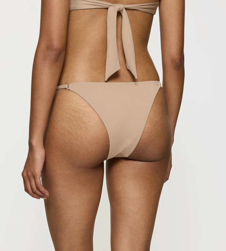 Spodní díl plavek Midnight Swim Rio proužek-khaki (3462) 0038