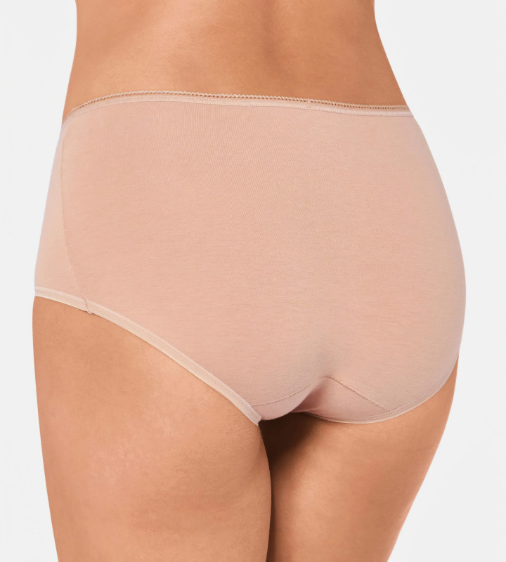 Kalhotky 24/7 Cotton Midi - Sloggi bílá (0003) 0040