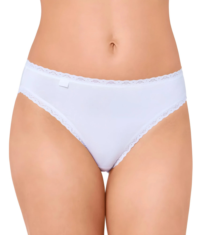 Dámské kalhotky Sloggi 24/7 Cotton Lace Tai bílá (0003) 0038