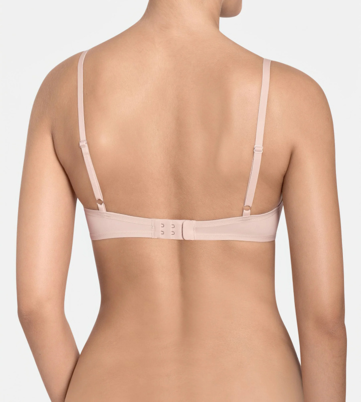 Dámská podprsenka push-up Wow Comfort PU - Sloggi černá (0004) 080A