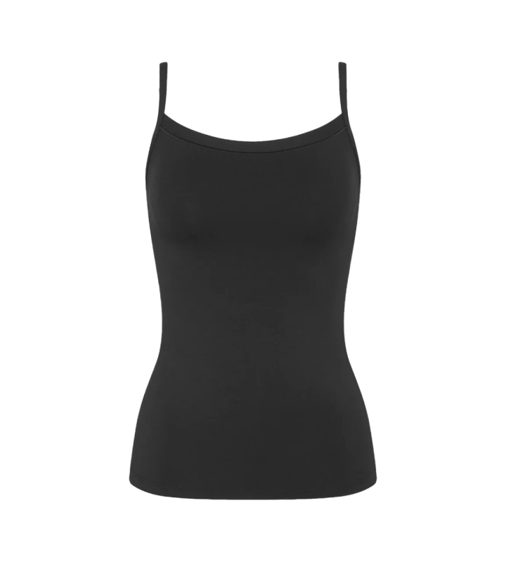 Dámské tílko Sense of Modal Spaghetti Top - Triumph černá (0004) 000S