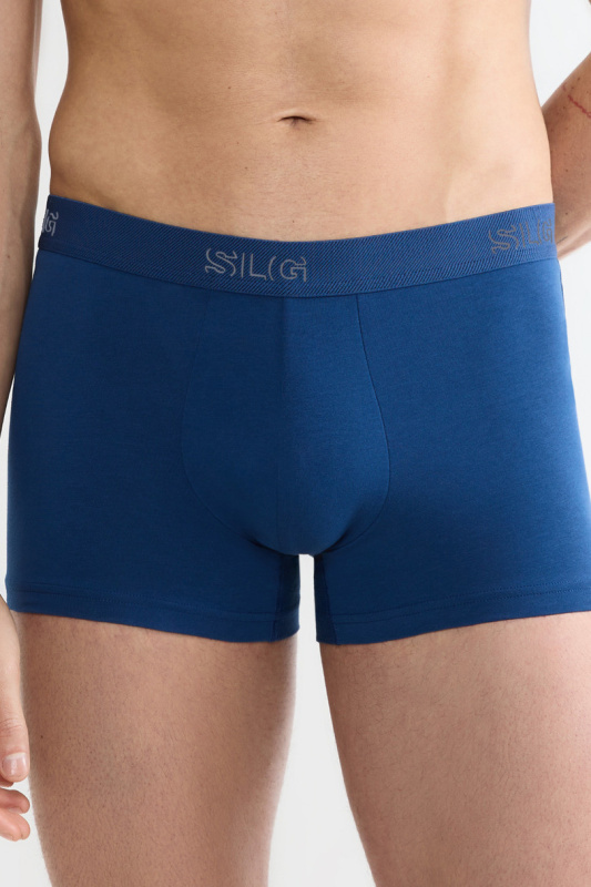 SLOGGI SLG TRUNK BOXERKY 2PACK GRAFITOVĚ MODRÁ L