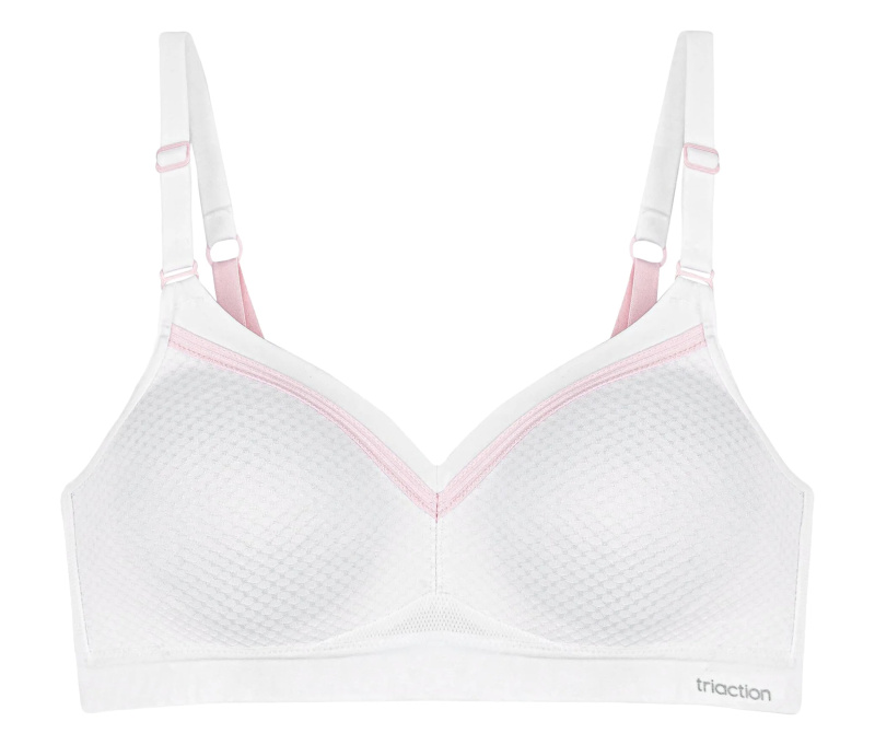 Podprsenka sportovní Triaction Free Motion N - Triumph bílá (0003) 085D