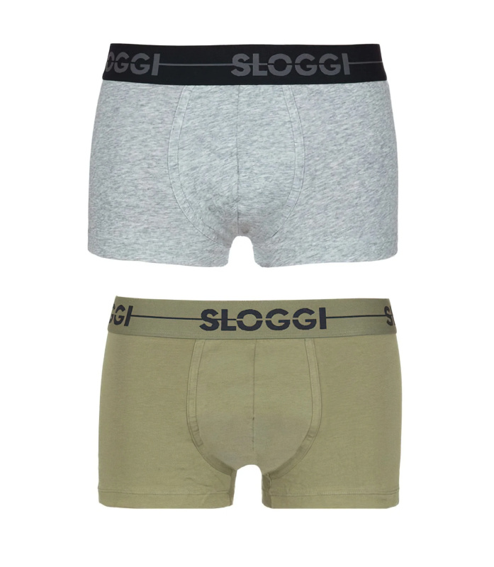 Pánské boxerky men Go Hipster C2P - Sloggi světlá kombinace modré (M007) 0008
