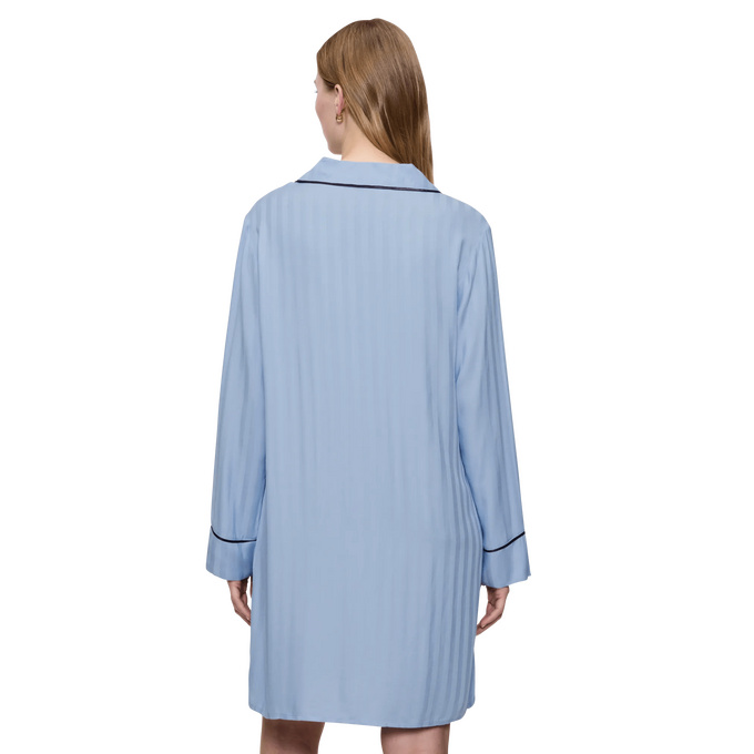 Dámská noční košile Amourette Jacquard NDW - Triumph bleděmodrá (00SA) 0038