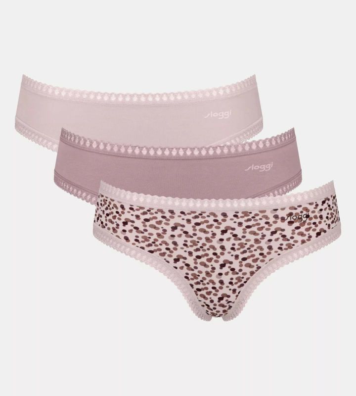 Dámské kalhotky GO Crush Hipster C3P - Sloggi černá (0004) 00XL