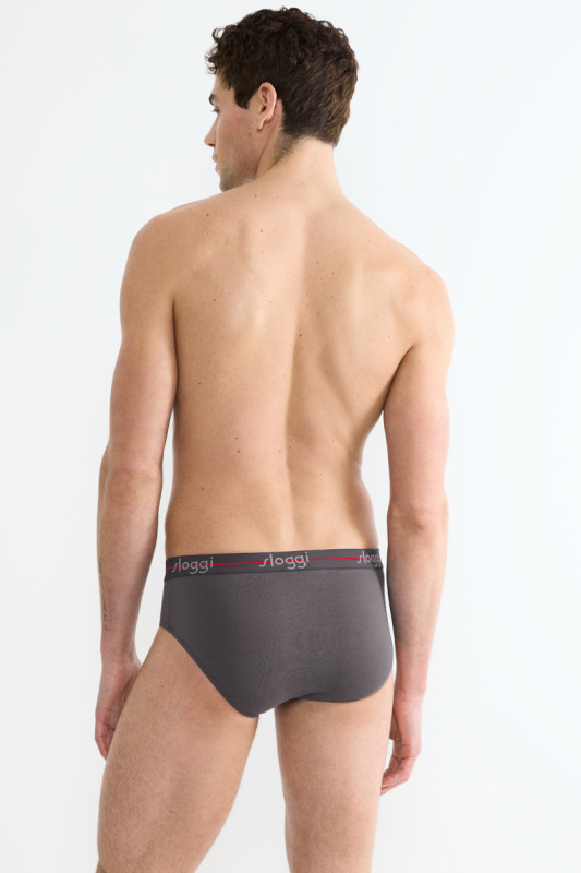 SLOGGI MEN START MIDI 2PACK 0034 SLIPY světle šedá XXL