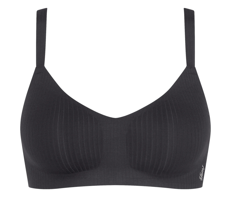 sloggi ZERO Feel Pure Soft bra - BLACK - SLOGGI BLACK - SLOGGI M