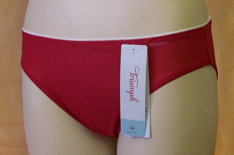 Dámské kalhotky Body Make-Up Shine Tai červené - Triumph rajčatově červená (6129) 0042