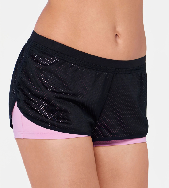Dámské sportovní šortky Triaction The Fit-ster Short 01 - Triumph tmavá kombinace červené (M006) 000S