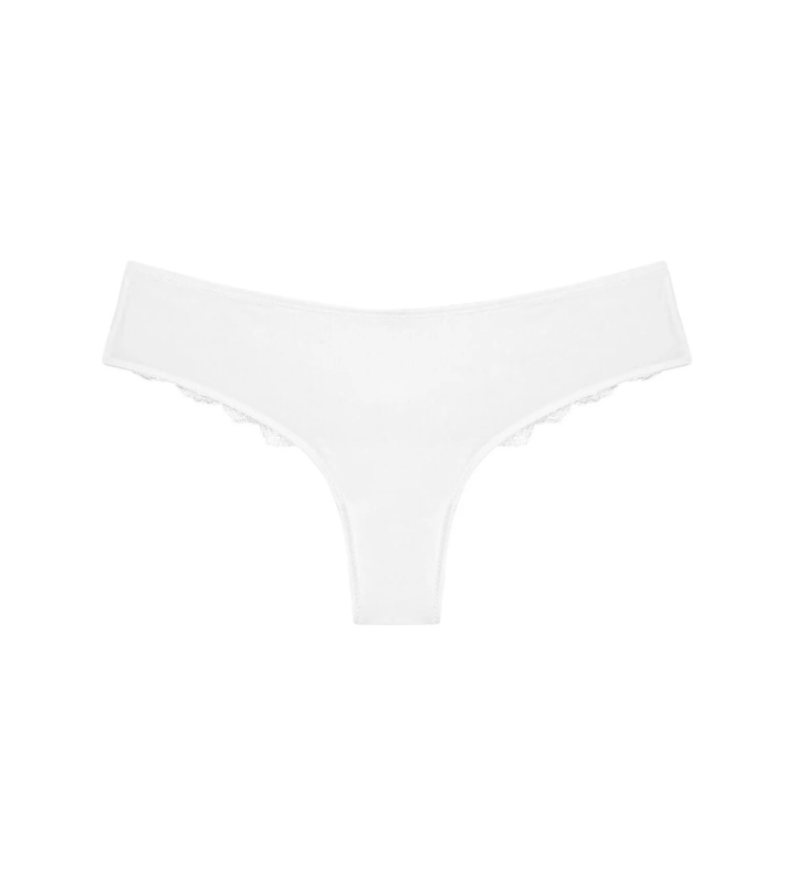 Dámská tanga Lovely Micro Brazilian String bílá - TRIUMPH WHITE M