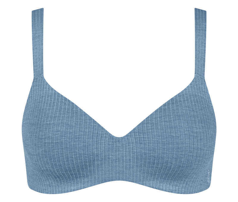 sloggi ZERO Feel Pure THE UP TShirt Bra - Liberty Blue - SLOGGI Liberty Blue - SLOGGI L