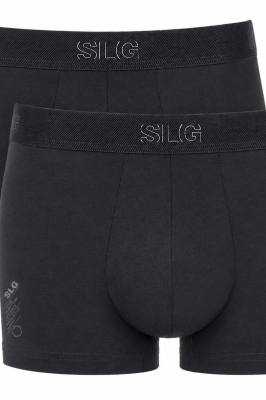 Boxerky SLG BASE TRUNK, balení po 2 kusech černá XXL