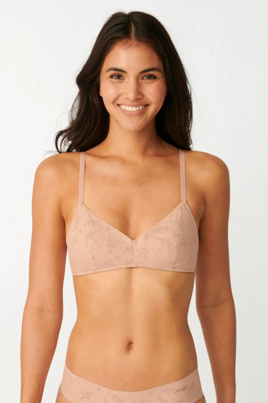 Dámská podprsenka typu "bralette" SLOGGI ZERO LACE 2.0 TOP černá M
