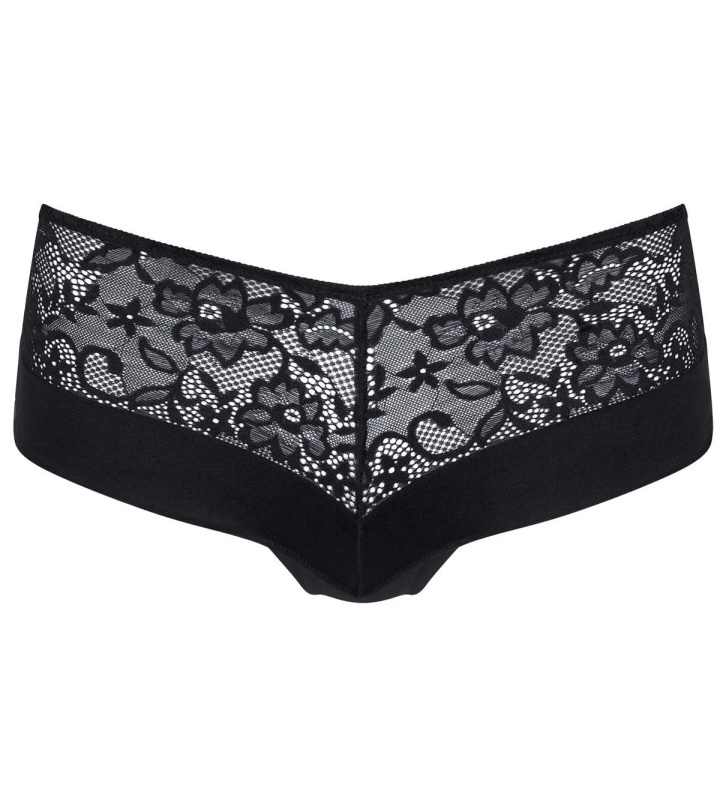 Dámské kalhotky Vivid Spotlight Maxi - Triumph černá (0004) 0036