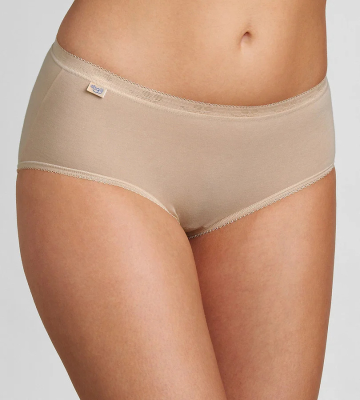 Dámské kalhotky SLOGGI BASIC+ MIDI - SLOGGI šedá melanž 50