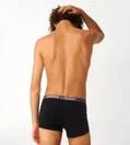 Pánské boxerky GO ABC Natural Hipster 2P - Sloggi černá (0004) 00XL