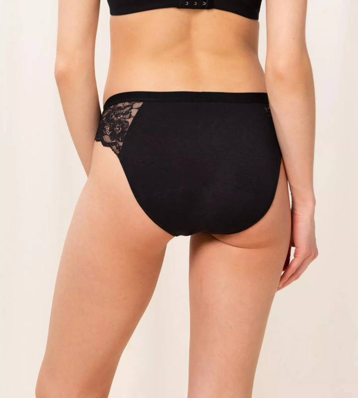 Dámské kalhotky Triumph Freedom Briefs Tai EX černé černá (0004) 00XL