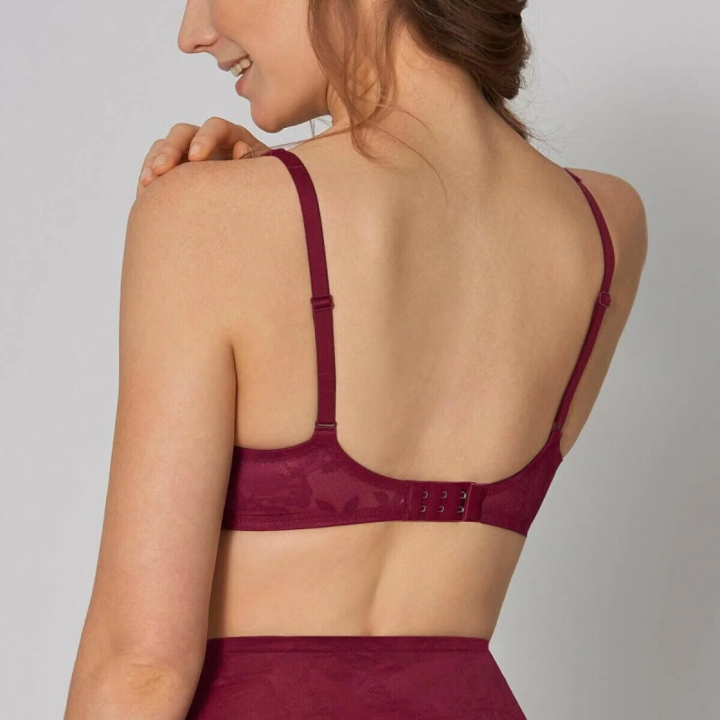 Dámská podprsenka - minimizer Wild Rose Sensation W01 - Triumph hedvábně bílá (00GZ) 070G