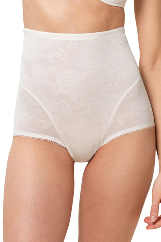 Kalhotky Triumph 10206011 Wild Rose Sensation Highwaist Barva: Bílá, Velikost: M