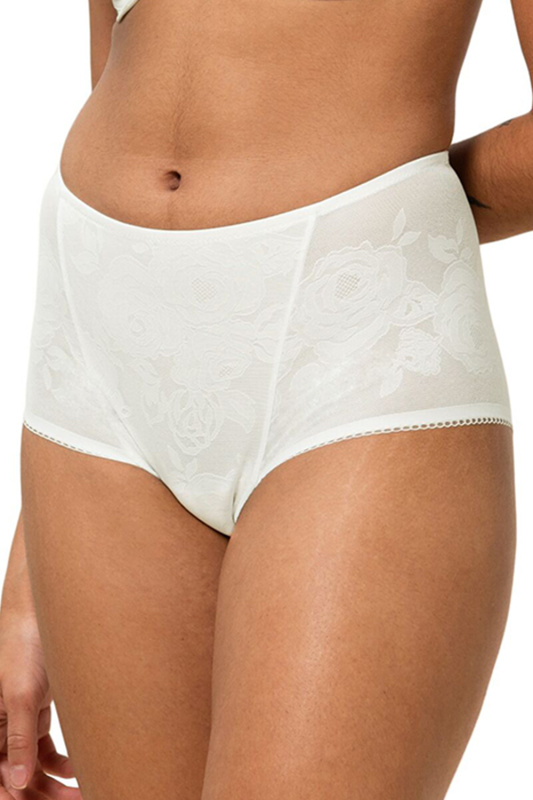 Kalhotky Triumph 10207231 Wild Rose Sensation Maxi Barva: Bílá, Velikost: 44