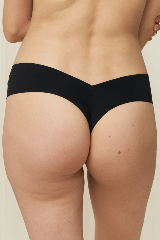 Kalhotky Triumph 10214469 Flex Smart Highleg Brazilian EX Barva: Černá, Velikost: XL